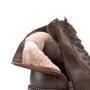 Тёмно-коричневые высокие ботинки Rovigo Rovigo
